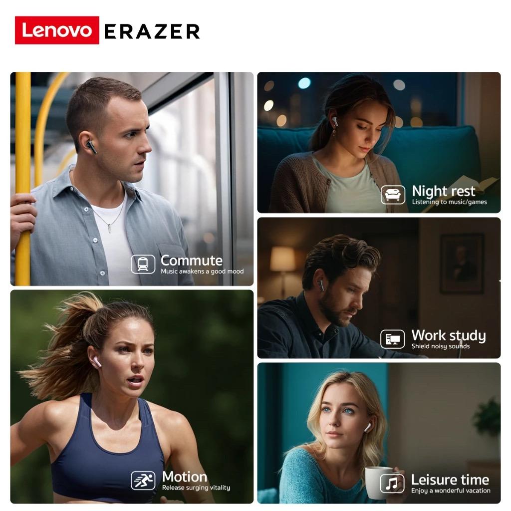 Lenovo Erazer XT92 Pro TWS Bluetooth наушники беспроводные наушники с AI Smart APP позиционирование