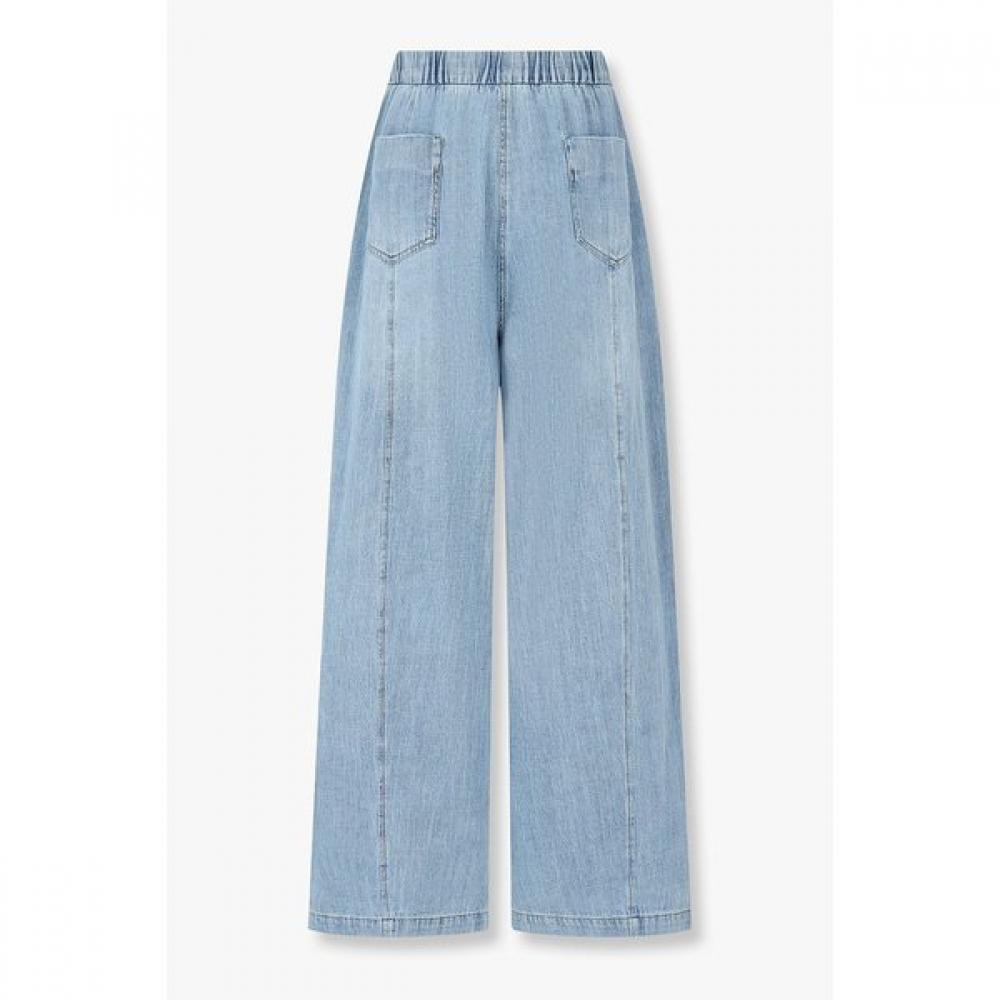 Vov Hidden String Wide Denim Pants  7156255007 