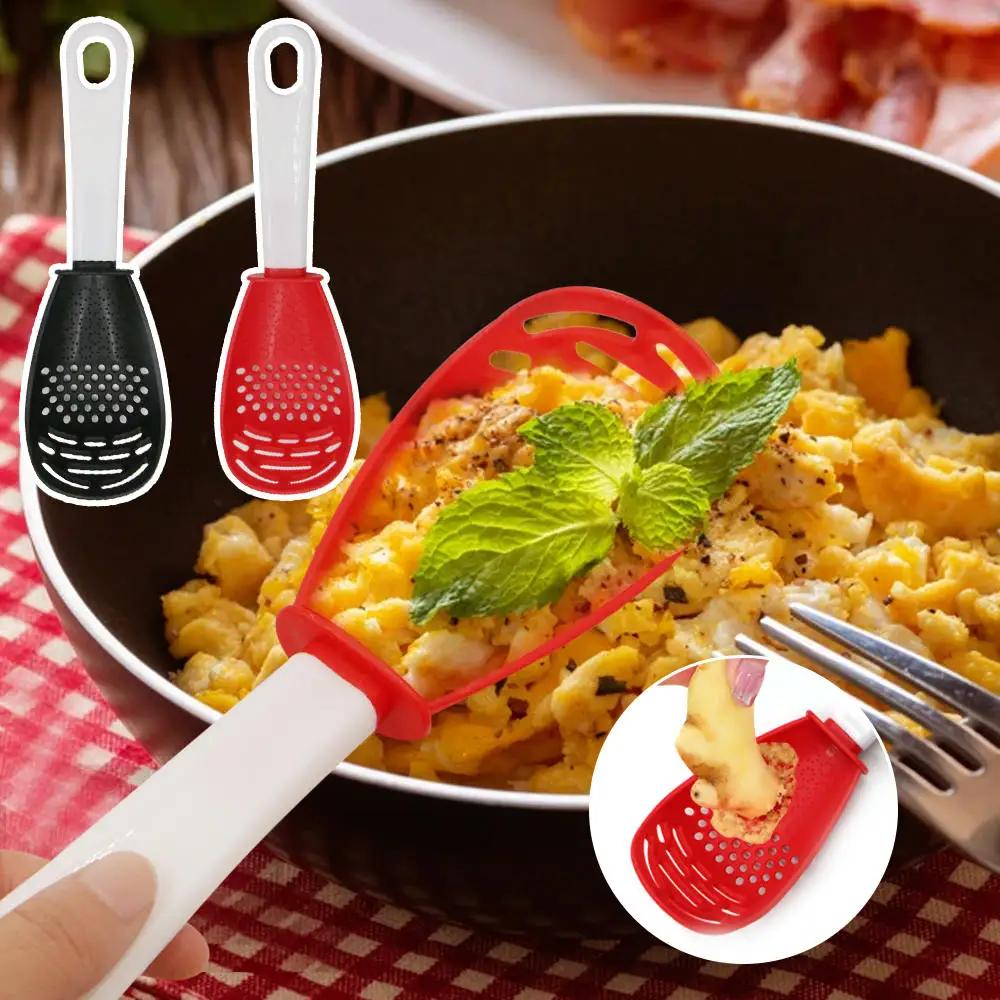 2-в-1 тостовый блинчик, зажим для яиц, лопатка для омлета, используется для переворачивания тостов, зажим для стейка, кухонные принадлежности, гаджет