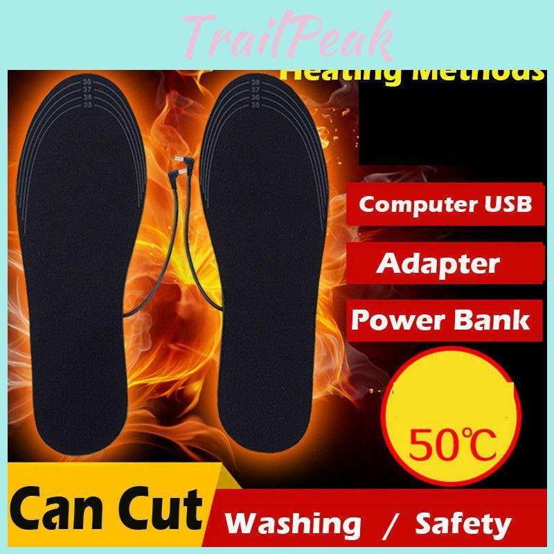 Cozy Electric Heated Shoe Insoles With Usb For Winter Warmth And Comfort