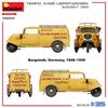 Пластиковый фургон для пекарни Miniart Tempo A400 Liefer Wagen, пластиковая модель MA38066, 1/35
