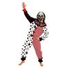 Halloween Evil Clown Costume Printed Jumpsuit Women Cosplay Party Stage Performance