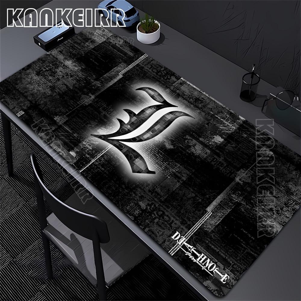 90x40см Японский Манга Тетрадь Смерти Коврик для Мыши XXL Игровой Клавиатуры Ноутбука Расширяемый Коврик для Стола Настольные Аксессуары ПК Утолщенный Коврик для Мыши