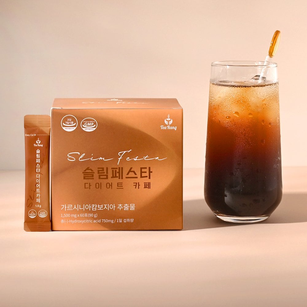 Слим Феста Диет Кафе Гарциния Кофе Вкус 60 Пакетиков х 4 Коробки (Всего 240 упаковок)