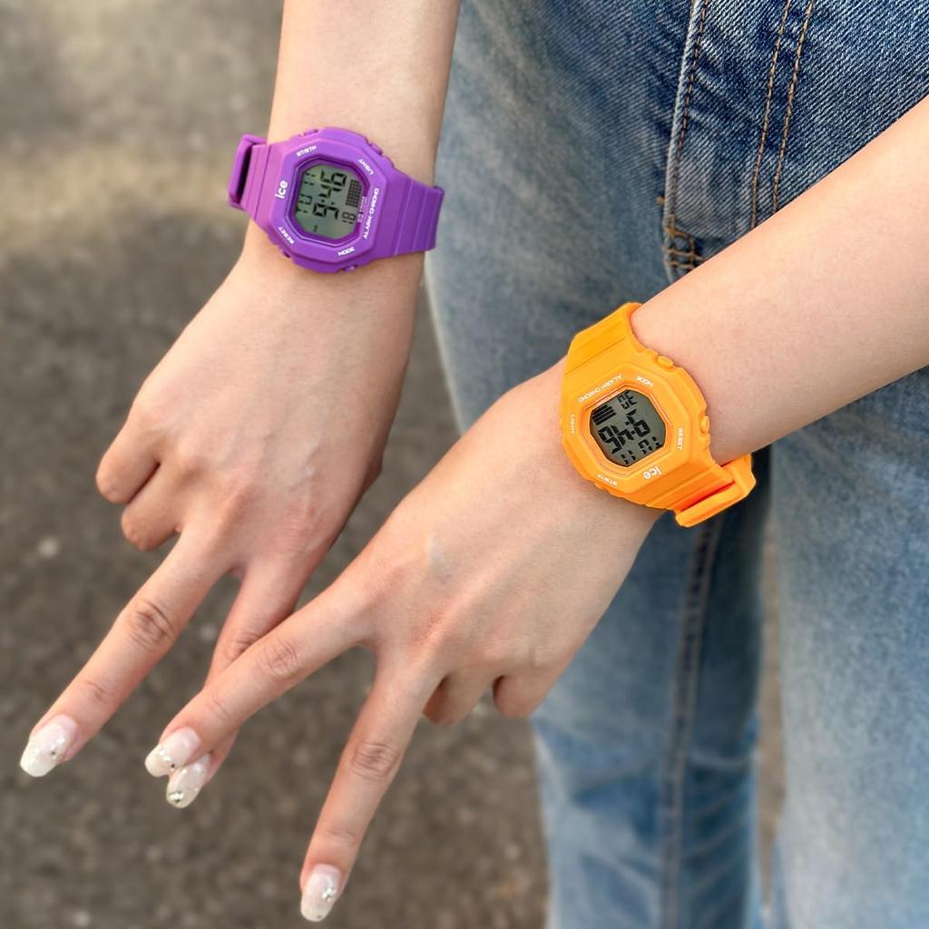 Авторизованный дистрибьютор Ice watch digital 022101 Ice digit ultra purple small [Ice watch] мужские