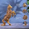 35.56 Cm. Decorative Sculpture "Standing Horse". Elegant Horse Figurine for Home, Office Decor.