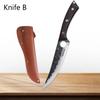 Handmade Chef Knife Meat Boning Knife Stainless Steel Kitchen Fishing Knife Meat Cleaver Butcher Knife Cutting Kitchen Tools