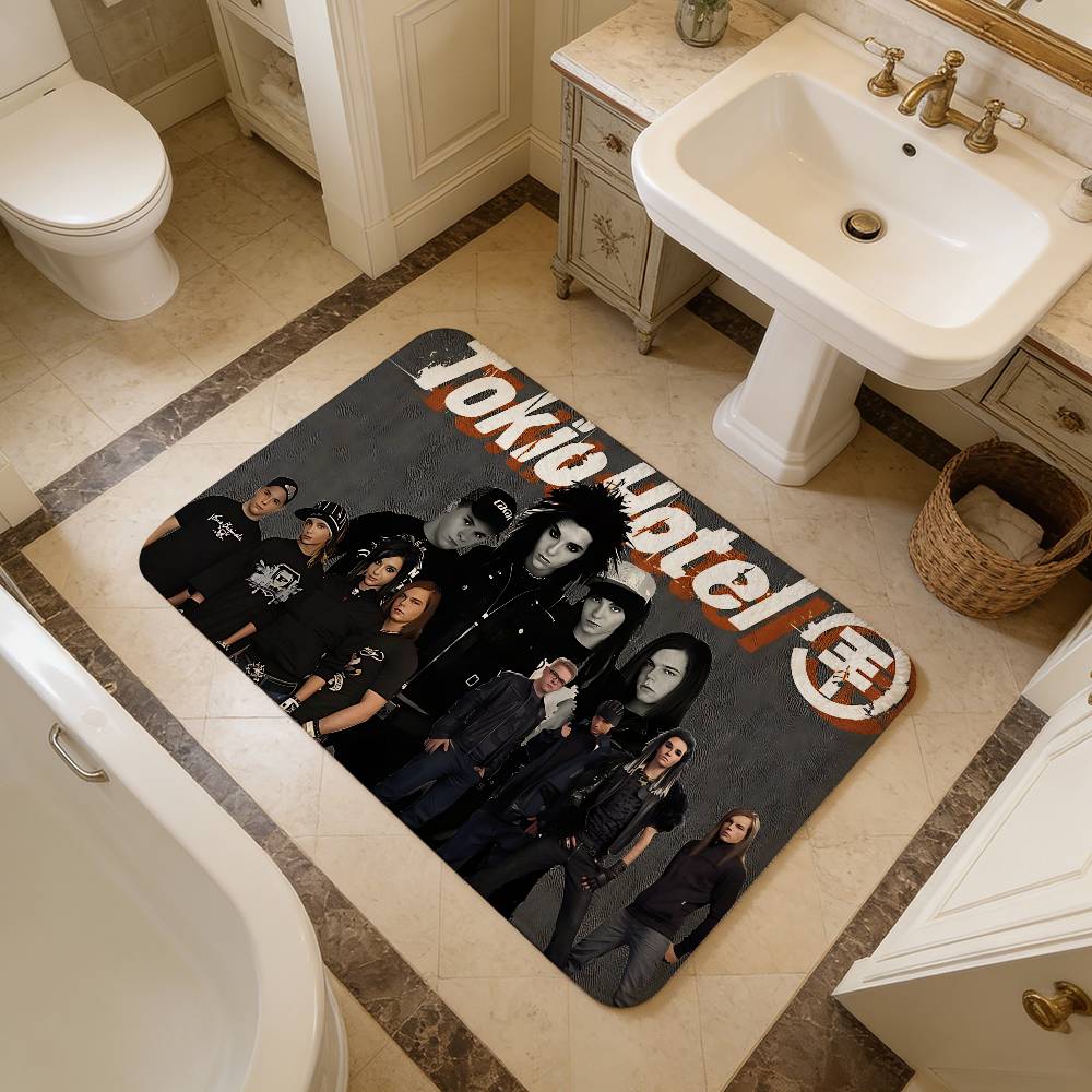 Горячая группа T-Tokio H-Отель Напольный коврик Стиль INS Мягкий коврик для пола в спальне Коврик для дома Прачечная Противоскользящие бытовые ковры