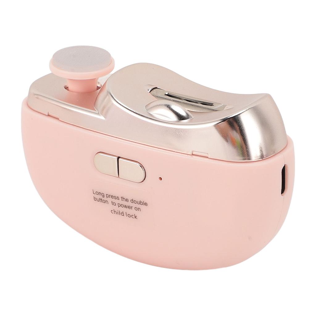 Electric Nail Clipper With Nail File Portable Quiet 2 Speeds Automatic Nail Trimmer for Kids Adult Seniors