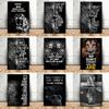 Animal Art Inspirational Quotes Canvas Painting Lion Animal Motivational Posters and Prints Wall Art for Living Room Home Decor