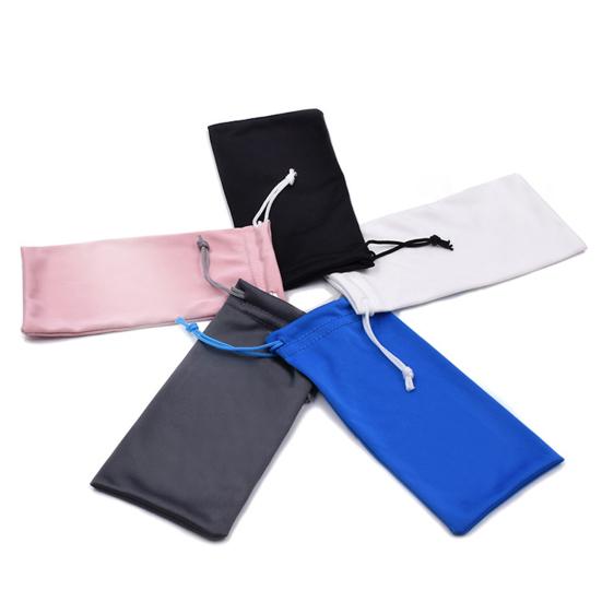 5 шт. сумка для солнцезащитных очков из микрофибры чехол для очков чехол для очков портативная устойчивая к царапинам сумка для солнцезащитных очков телефонов ключей