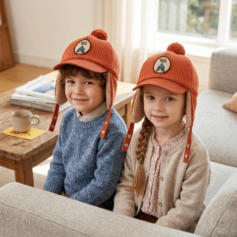 Earflap Baby Ear Protection Cap Baby Warm Hat Baby Cold Weather Accessories