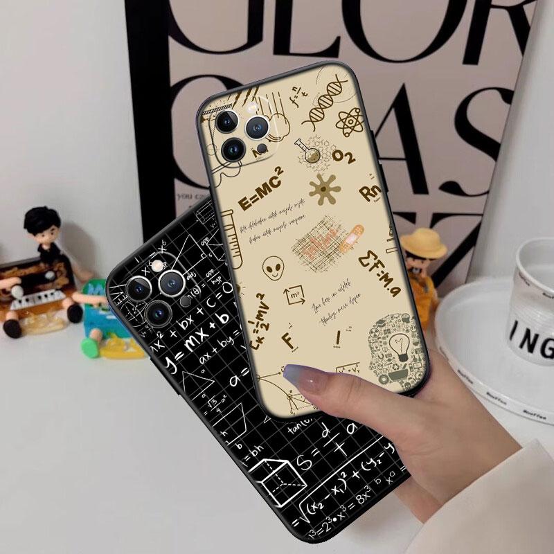 Химико-математическая формула Чехол для Samsung M06 M15 M16 M35 M55 M56 A36 A42 A50 A50S A51 A52 A32 A33 A05 A05S A06 A16 A20