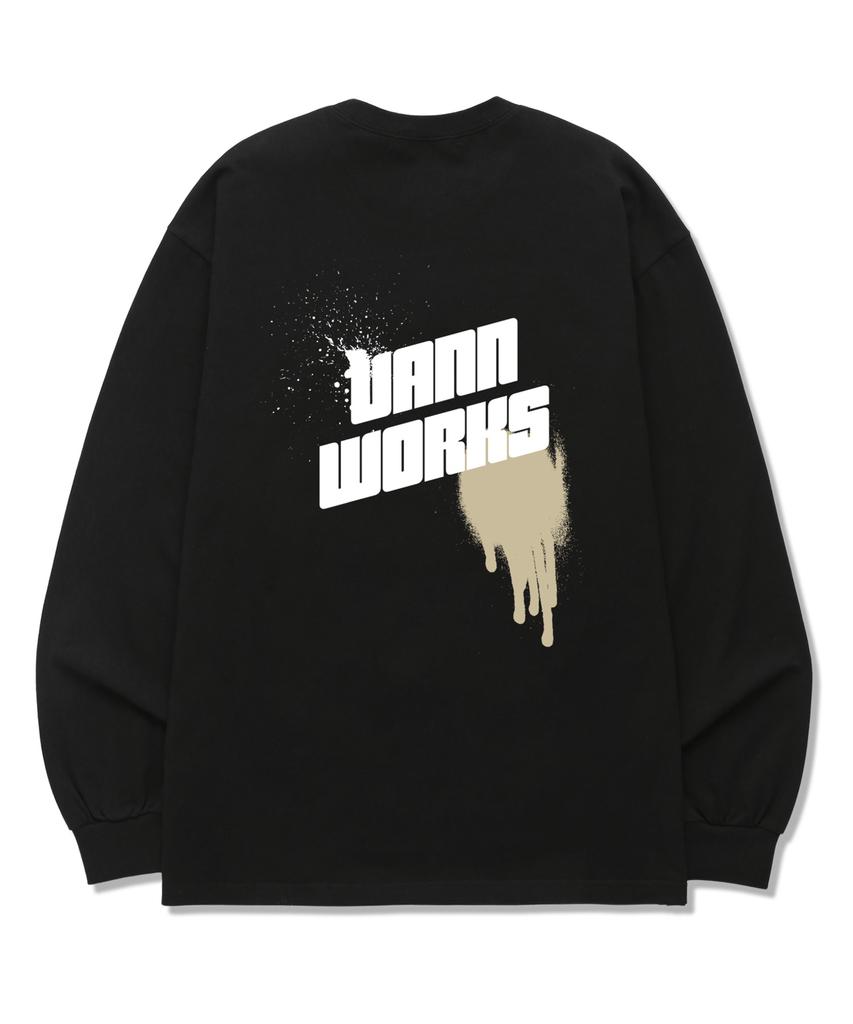 VANNWORKS Лонгслив с логотипом (Vls0062) черный