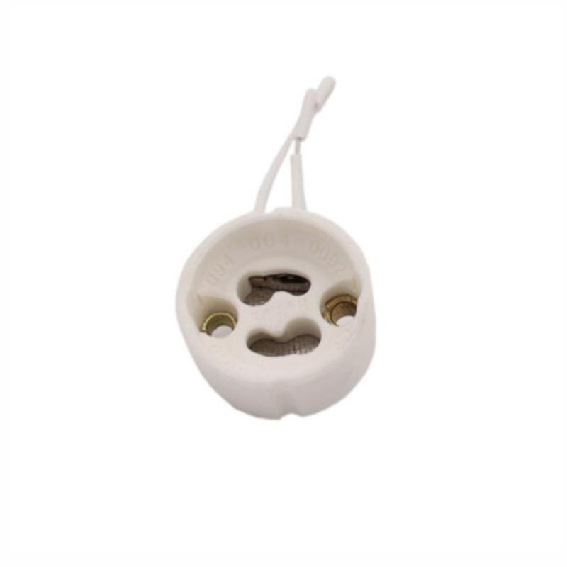 GU10 Держатель цоколя лампы Конвертер Светодиодная лампа Разъем для галогенной керамической лампы Разъем для провода