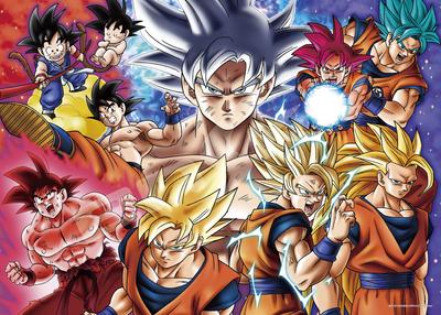 Ensky Dragon Ball Super Абсолютная Эволюция 38 x 53 см Пазл 500 Деталей ПАЗЛ Воин! Траектория!! 500-330