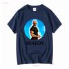 СМЕШНАЯ МУЖСКАЯ УНИСЕКС ФУТБОЛКА ANDREW TATE DADDY TOP G ПОДАРОК НА ДЕНЬ РОЖДЕНИЯ РОЖДЕСТВО винтажная Стиранная Растягивающаяся Удобная с графикой Немного
