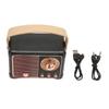 Ретро Bluetooth-динамик HiFi стерео, быстрая передача, низкое энергопотребление, портативный, винтажный