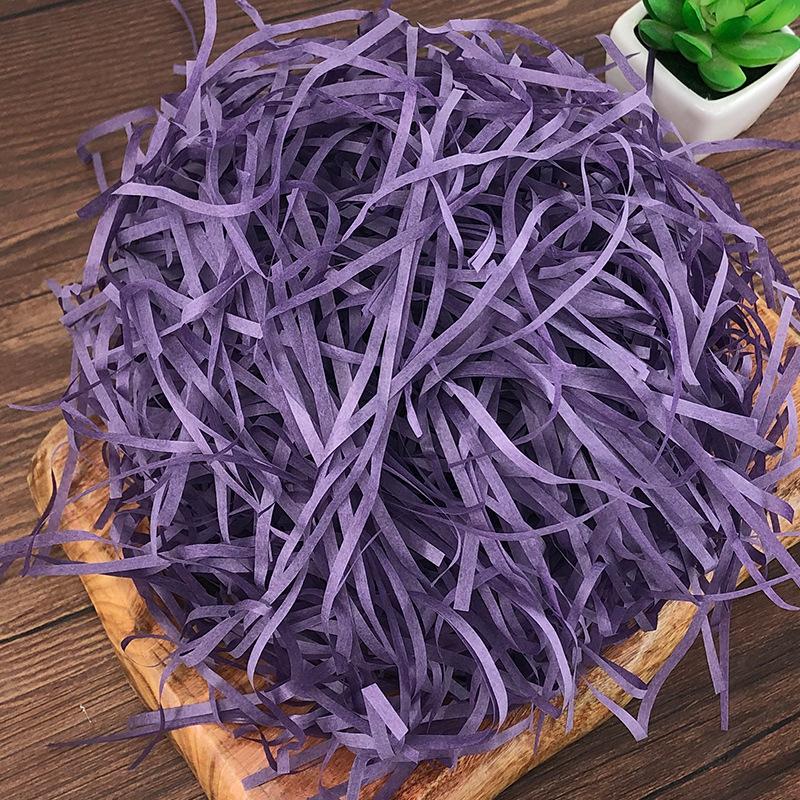 100G-1800G Colorful Crinkle Paper Raffia Shredded Confetti Gift Box Filler Decoration Wedding Party Gift & Basket Packaging