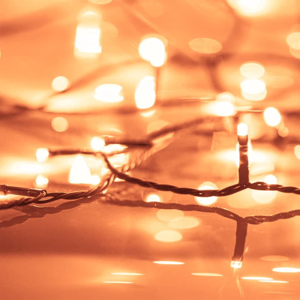 Artificial Slim Christmas Tree with 300 LEDs 240 cm