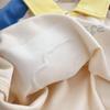 Летняя мультяшная футболка с воротником-стойкой для мальчиков-малышей, с коротким рукавом, 2026