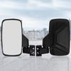 Зеркало заднего вида для квадроцикла, 2-кратное зеркало заднего вида для квадроцикла с каркасом безопасности 1,75 дюйма и 2 дюйма, ударопрочное, подходит для водителя и пассажира