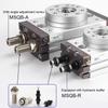 Pneumatic Rotary Cylinder MSQB10A MSQB20A MSQB30A MSQB50A MSQB20R MSQB30R MSQB Adjustable Cylinder Rotary 0-190° Degrees