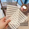 100Pcs/Sheet White Ellipse Manicure Support Double-Sided Adhesive Tape For Nail Art Work Display False Nails Display Stand Tools