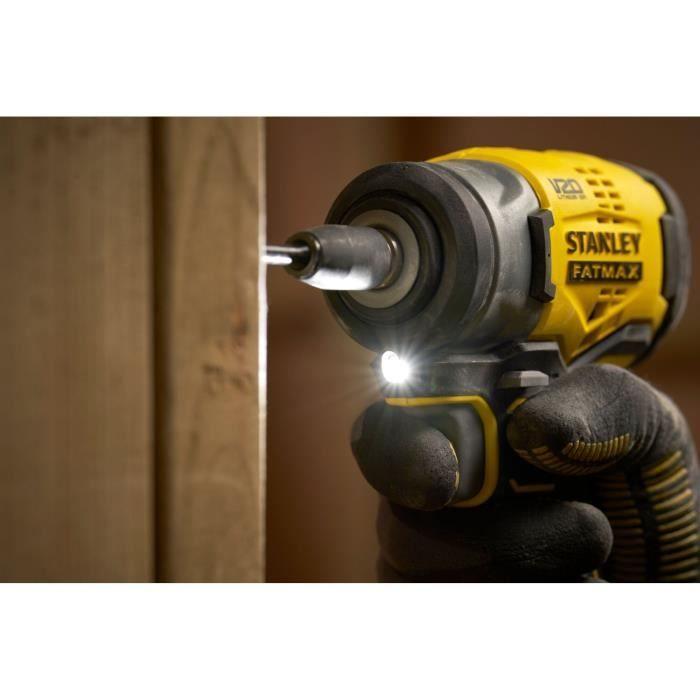 Boulonneuse à choc sans fil - 18V - STANLEY FATMAX V20 - SFMCF910B-XJ - Brushless - 224Nm - sans batterie