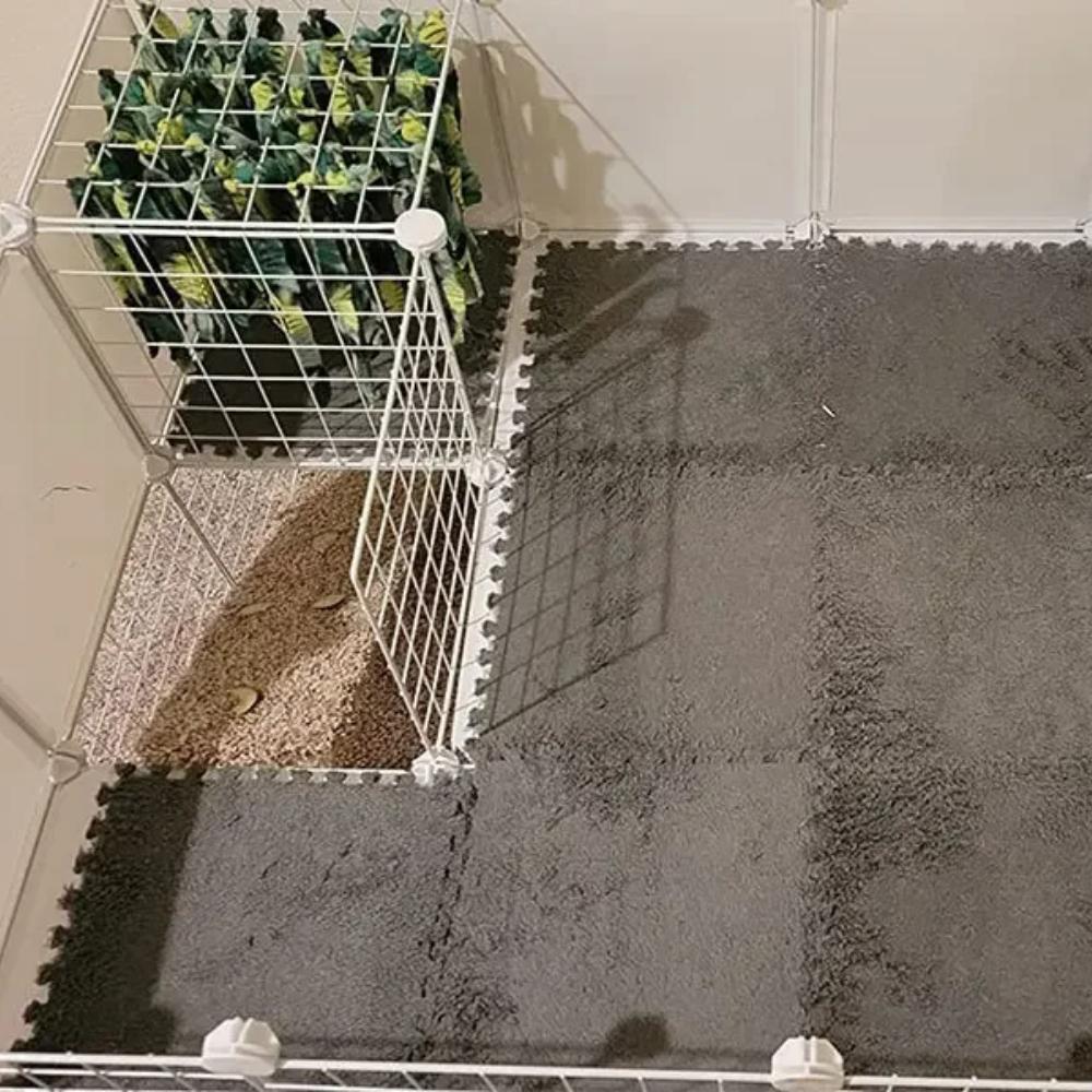 4/10 шт. подкладка для клетки морской свинки кролика мелкие предметы для домашних животных водонепроницаемый противоскользящий коврик мягкий теплый коврик для сна кролика одеяло кровать