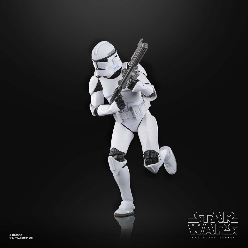 Hasbro Star Wars STAR WARS Black Series Phase II Clone Star Wars 6 Inch Size Action for Ages 4 and Up F7105 Genuine Product Trooper, Wars/Clone (15