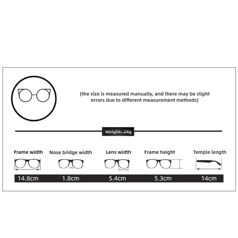 Men'S And Women'S Luxury High-Definition Anti-Blue Light Myopia Glasses Neutral Fashion New Square Large Frame Myopia Glasses