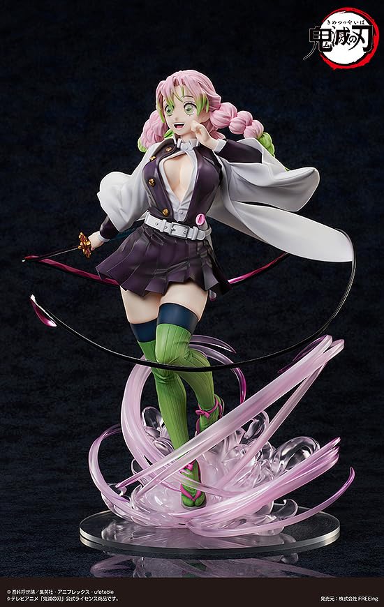 Demon Kimetsu No Yaiba Mitsuri Kanroji Deluxe Edition Scale Plastic Painted Complete Figure Slayer 1/4