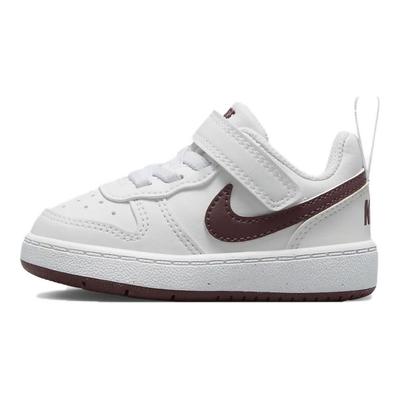 Кроссовки Court Borough Low Recraft TD White Burgundy Crush Baby DV5458-112