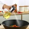 Ручной пресс-флакон для распыления масла для барбекю, прозрачный корпус бутылки, герметичный стеклянный распылитель масла, 200 мл, бутылка для уксуса, для готовки