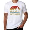 Happy Camper TShirt Casual Holiday Short Sleeve Tee