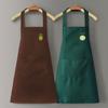 Водонепроницаемый кухонный фартук для шеф-повара, фартук для барбекю, ресторана, бара, магазина, кафе, нагрудник для покраски, маникюрный салон, уборка, униформа