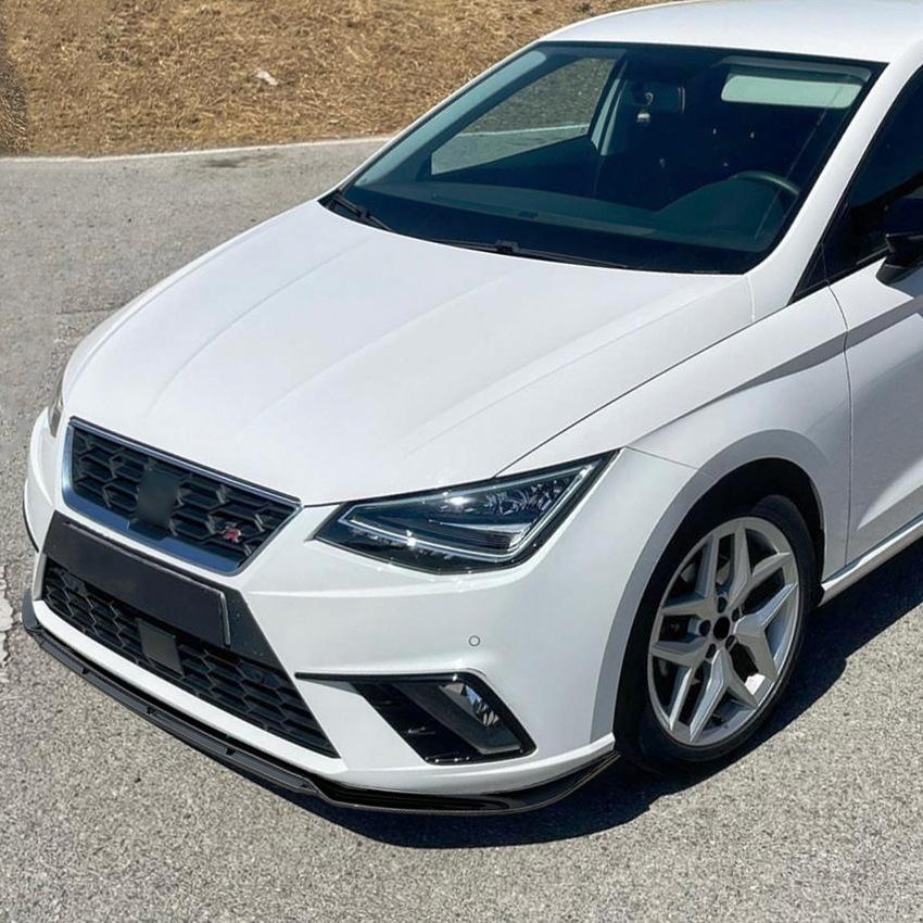 Front Bumper Splitter Lip Diffuser Body Kit Spoiler Trim For Seat Ibiza MK5 Standard/FR 6F KJ1 2017-2024+ Bodykit Tuning