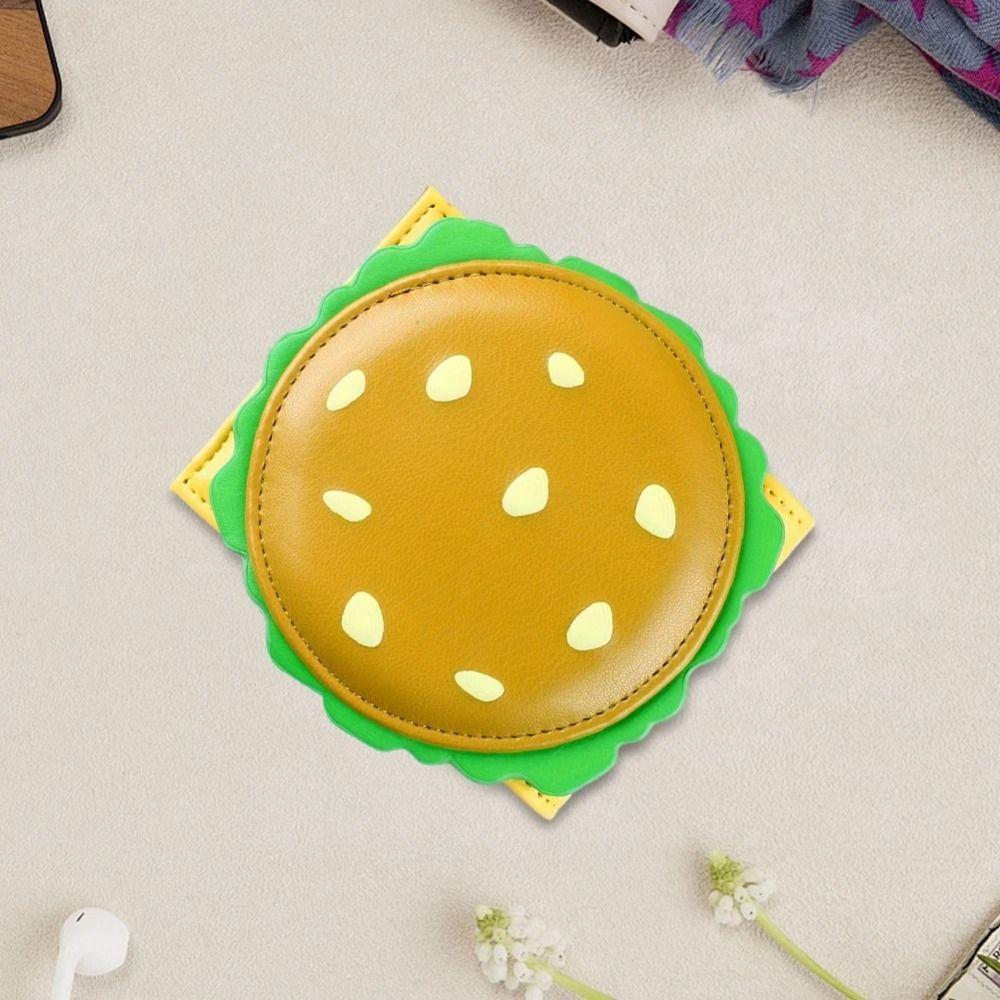 Football PU Leather Card Holder RFID Blocking Money Clip Simple Two Fold Wallet Unisex
