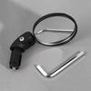1 Pair Bicycle Rearview Mirrors Convex Lens Adjustable Wider View Cycling Rear View Mirrors Bike Supplies
