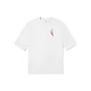 Short Sleeved Dresses Women's White Crew Neck Moderate Mid Length VN000FQQWHT