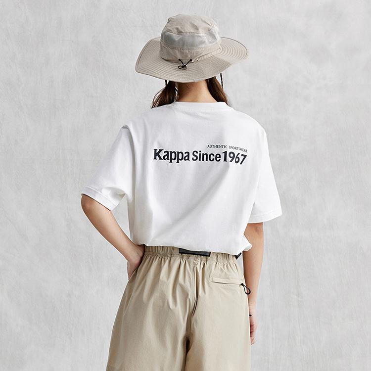 Kappa T-Shirts Unisex Crew Neck Moderate K0EW2TD21