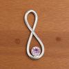 Морганит Драгоценный камень Серебро 925 пробы Ювелирные изделия Ручной работы Подвеска 1,66" Для женщин PP-20-11