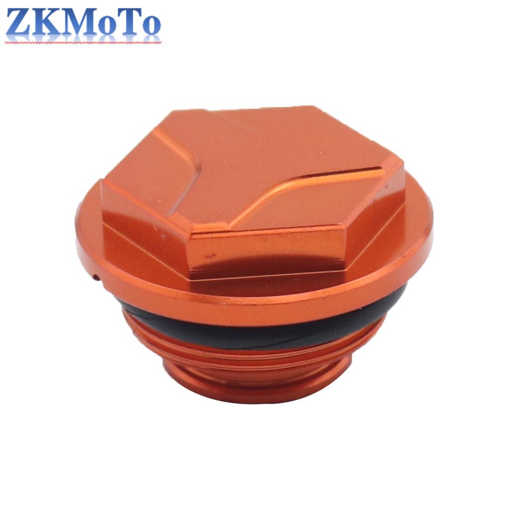Motorcycle CNC Rear Brake Reservoir Extension Fluid Cylinder Cap For KTM EXC EXCF XC XCF SX SXF XCW XCFW Six Days TPI 125-530