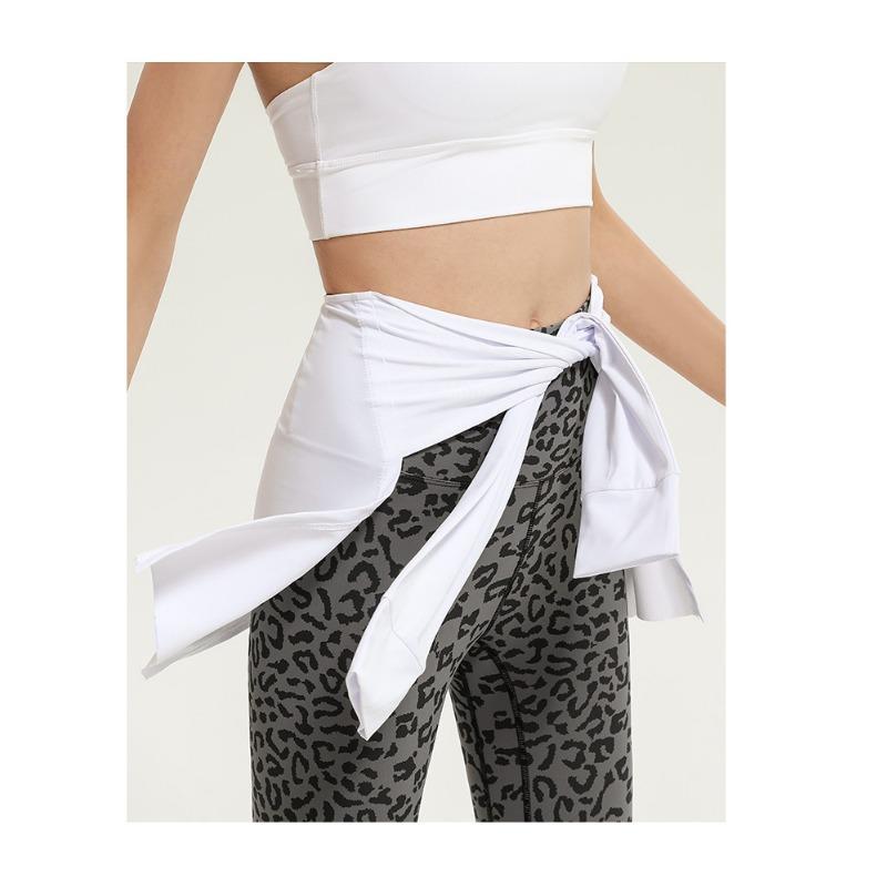 Женская спортивная фитнес-йога облегающая юбка на бретелях