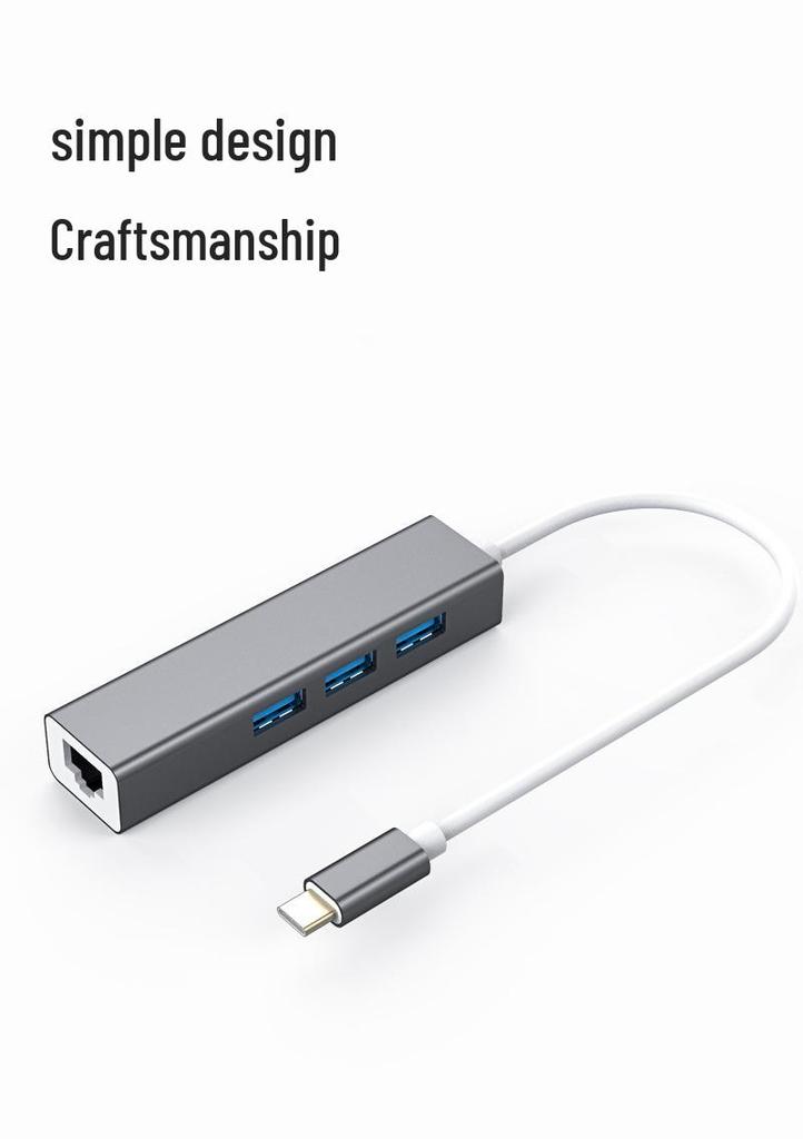 Двухстандартный USB-C 3.0 на RJ45 Гигабитный Ethernet-адаптер для ноутбуков