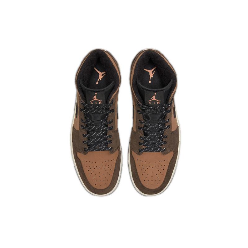 Air Jordan 1 Mid Se 'Темный шоколад' Jordan DC7294-200