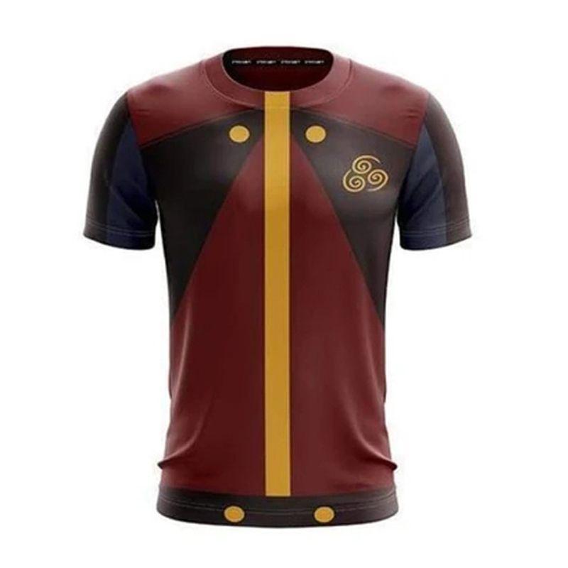 Футболка Аватар: Легенда об Аанге для женщин и мужчин с потрясающей 3D-печатью и дышащим мягким материалом