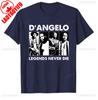 RIP Legend Dangelo All Album T Shirt Design Brown Sugar Tour Concert Merch Retro Rap Tee 90s Rnb 2000s Music Cotton Tshirts