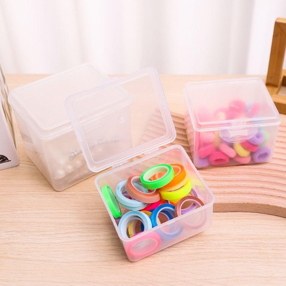 1 шт. прямоугольная коробка для хранения многоцелевой контейнер для мелких вещей для хранения ювелирных изделий повязка на голову
